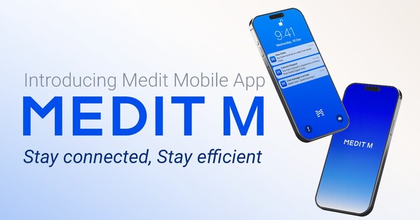 Medit ra mắt ứng dụng di động, MEDIT M, cách mạng hóa quy trình công việc nha khoa kỹ thuật số