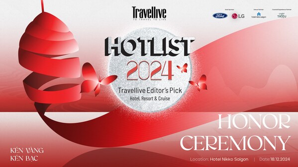 HOTLIST Travellive's Editor Pick - Honor Ceremony