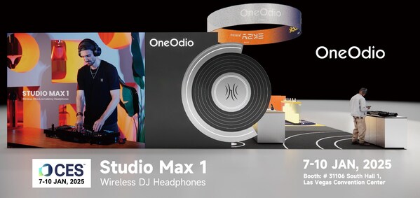 OneOdio Studio Max 1 Flagship Wireless DJ Headphones at CES 2025