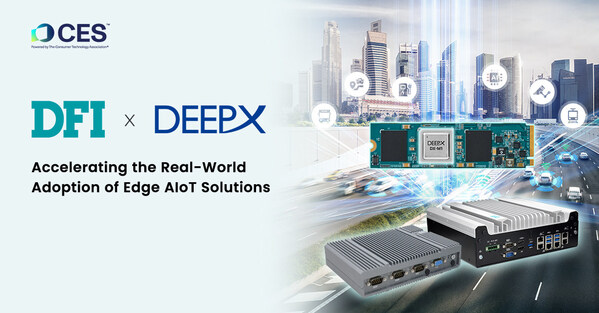 DFI and DEEPX Showcase Edge AI Solutions at CES 2025