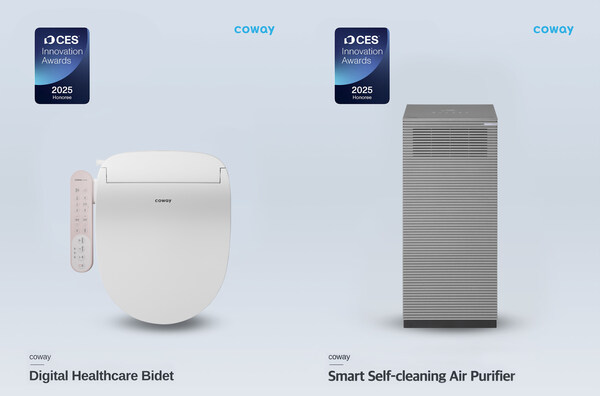 Coway Wins CES 2025 Innovation Award (PRNewsfoto/Coway Co., Ltd.)