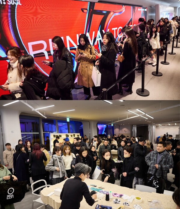 The enthusiasm of attendees was evident in the seemingly endless lines, with guests queuing for entry to the Runway to Seoul event as well as for the multi-shop experience zones and the purchase of RTS limited-edition items.