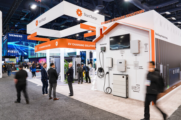 CISION PR Newswire - StarCharge Showcases the Future of Energy Solutions at CES 2025