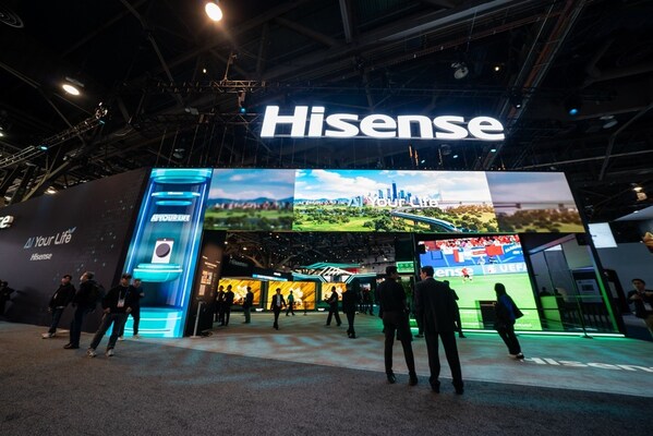 ซิชั่น พีอาร์ นิวส์ไวร์ - Hisense เปลี่ยนโฉมอนาคตความบันเทิงภายในบ้านและการใช้ชีวิตอัจฉริยะด้วยนวัตกรรมที่ขับเคลื่อนด้วย AI ในงาน CES 2025