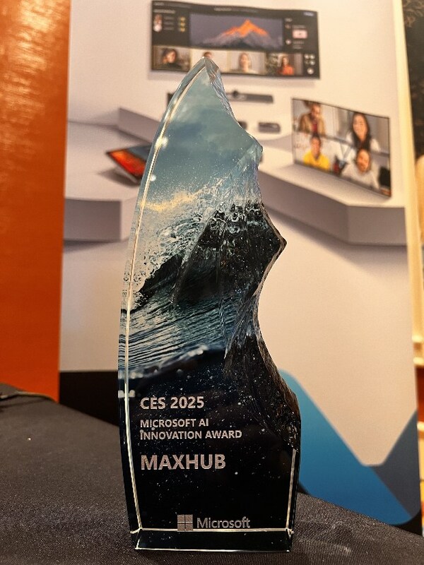 CISION PR Newswire - MAXHUB Wins CES 2025 Microsoft AI Innovation Award