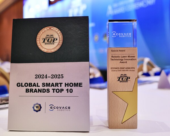 ECOVACS Sweeps Awards at 2025 CES (PRNewsfoto/ECOVACS)