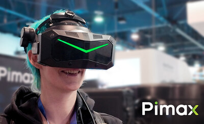 Pimax debuts world's first retina-level VR headset Crystal Super