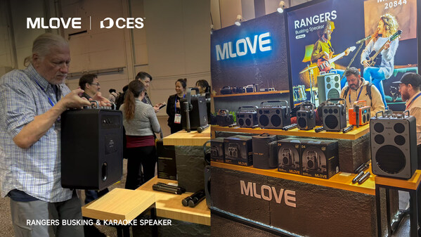 MLove’s Rangers Series Shines at CES 2025, Redefining Music Experiences (PRNewsfoto/MLOVE)