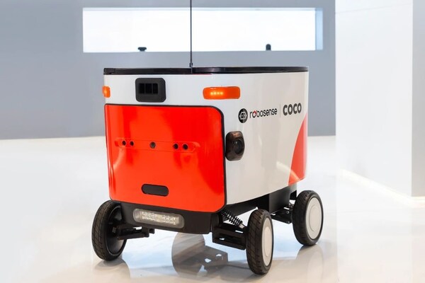 Coco’s Next-Gen Autonomous Delivery Robot with RoboSense E1R Lidar Debuts at CES 2025