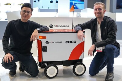 RoboSense and Coco Robotics Forge Strategic Partnership to