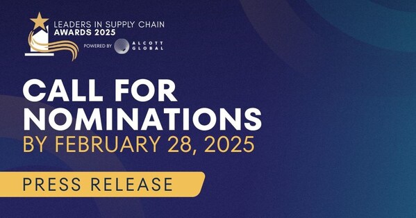 Call For Nominations - Leaders in Supply Chain Awards 2025