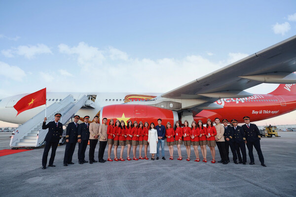 VietJet inaugural US Flight