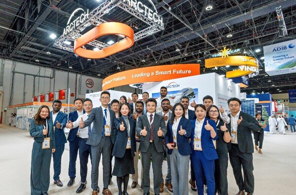 The Arctech Team at WFES 2025 (PRNewsfoto/Arctech)