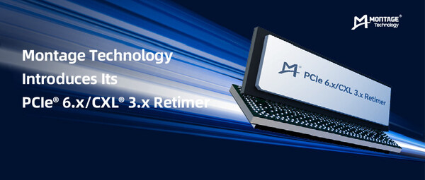 Montage Technology PCIe® 6.x/CXL® 3.x Retimer Chips