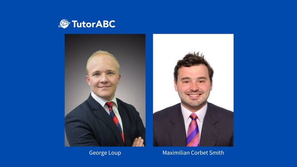 TutorABC, a global leader in online education, corporate training, and live-streaming e-commerce, has appointed George Loup and Maximilian Corbet Smith as Directors of Business Development to lead strategic global expansion.