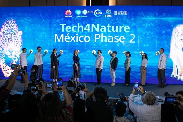 The official launch of Tech4Nature Mexico Phase 2 at the 2025 Huawei-IUCN Tech4Nature Summit