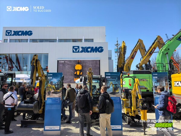 XCMG Excavator at bauma 2025