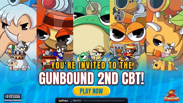 Gravity Game Hub Launches 2nd Closed Beta Test for Gunbound