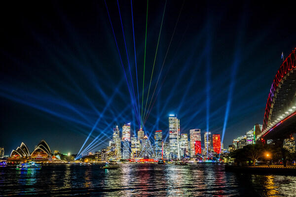 Vivid Sydney. Image credit - Destination NSW