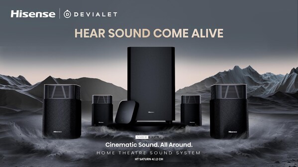 Hisense's HT SATURN “Tuned by Devialet”