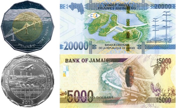 Chinese-Built Projects Featured on Global Currencies