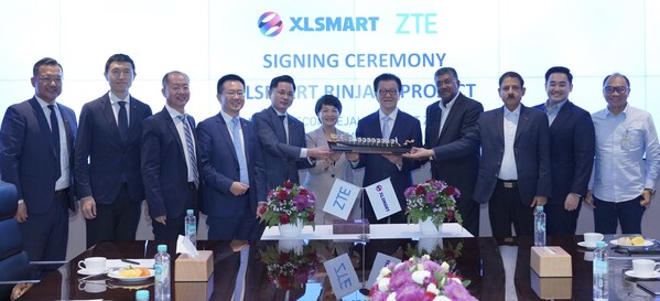 ZTE and XLSMART sign a strategic partnership agreement