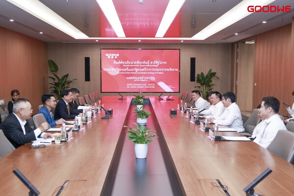 Meeting between Thai delegation and GoodWe