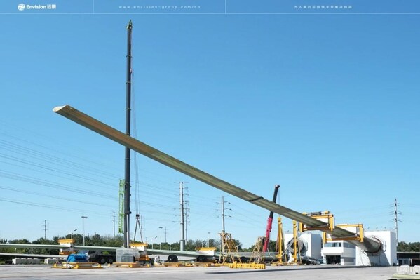 Envision’s Full-Scale Blade Testing Facility in Jiangyin