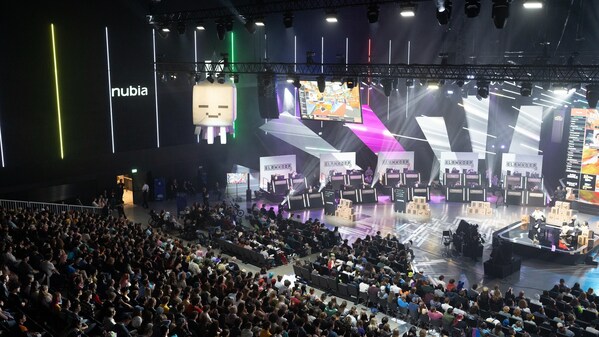 nubia was showcased to tens of thousands of attendees at TwitchCon Europe 2025