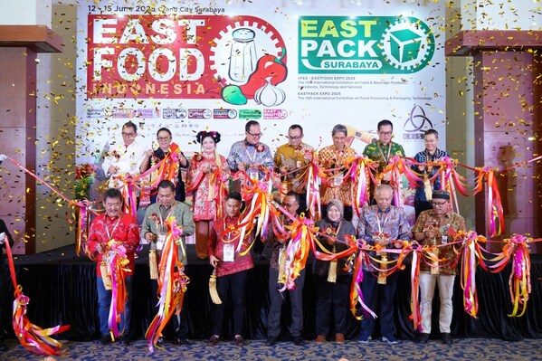 EastFood (IIFEX) & EastPack Surabaya 2025 officially opens to boost F&B and packaging sectors