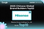 海信连续九年跻身凯度BrandZ中国全球化品牌十强