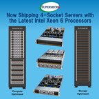 Supermicro现已出货基于英特尔至强6处理器（Intel Xeon 6 Processors）的高性能四路X14服务器，专为企业级、数据库及关键任务型工作负载而设计