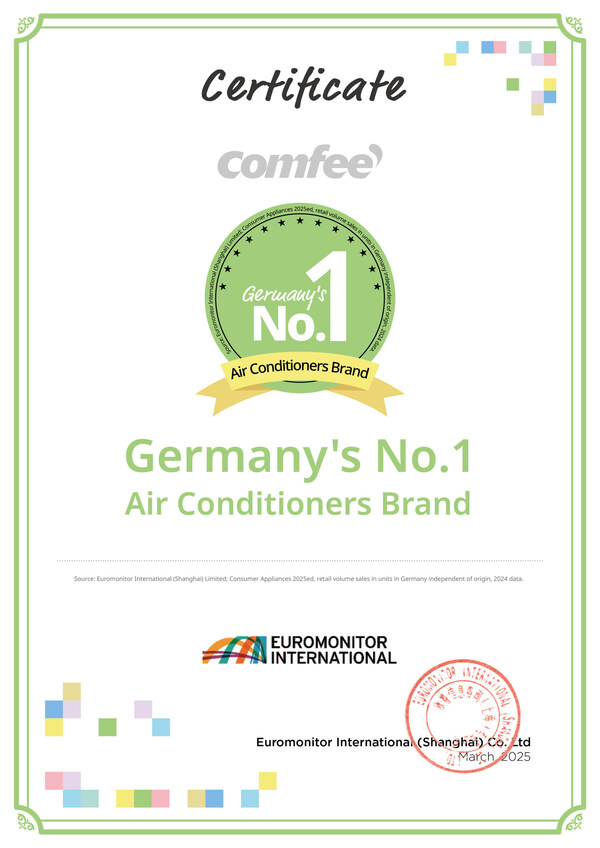 Comfee, Germany No.1 AC Brand