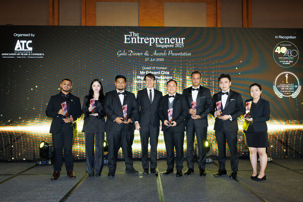 The awardees of the Singapore 40 Under 40 Business Leaders 2025