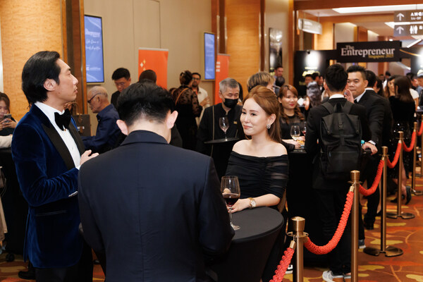 Attendees at The Entrepreneur Singapore 2025 (ATC Networking Zone)
