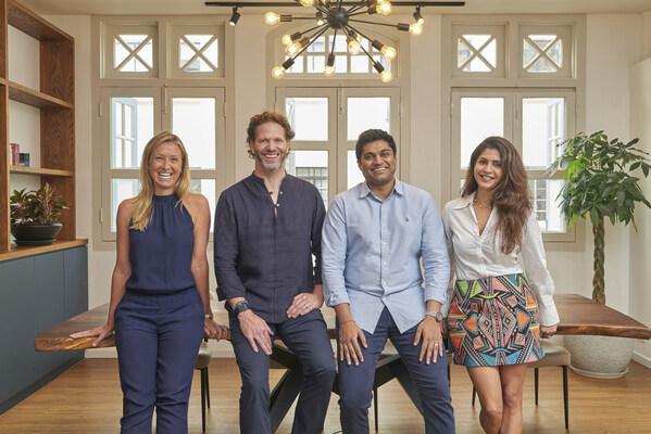Left to Right: Lauren Burns (Partner & Chief Operating Officer), Nicholas Cator (Founder & Managing Partner), Sarvesh Nevatia (Managing Director) and Rishika Chandan (Managing Partner)
