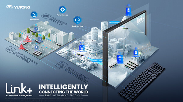 Yutong Link+ offers a secure, intelligent and efficient one-stop solution for fleet operations.