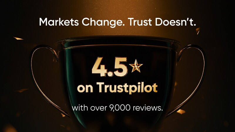 Vantage榮獲Trustpilot 4.5星評分，進一步增強客戶信心