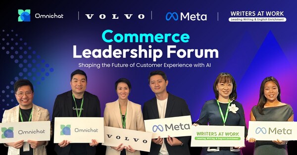 From left: Stanley Chan (VP of Sales at Omnichat), Alan Chan (Founder & CEO at Omnichat), Patricia Yaw (Director of Marketing Operations and PR at Volvo Car Malaysia), Albert Tiong (Regional Program Manager at Meta), Ang Kai Ning (HR & Finance Director at WRITERS AT WORK) and Vicky Yiu (APAC Strategic Partnership Manager at Meta)