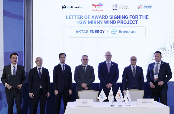 Envision Energy Perkasa Masa Depan Hijau Asia Tengah dengan Projek Angin Mirny 1 GW Mercu Tanda di Kazakhstan