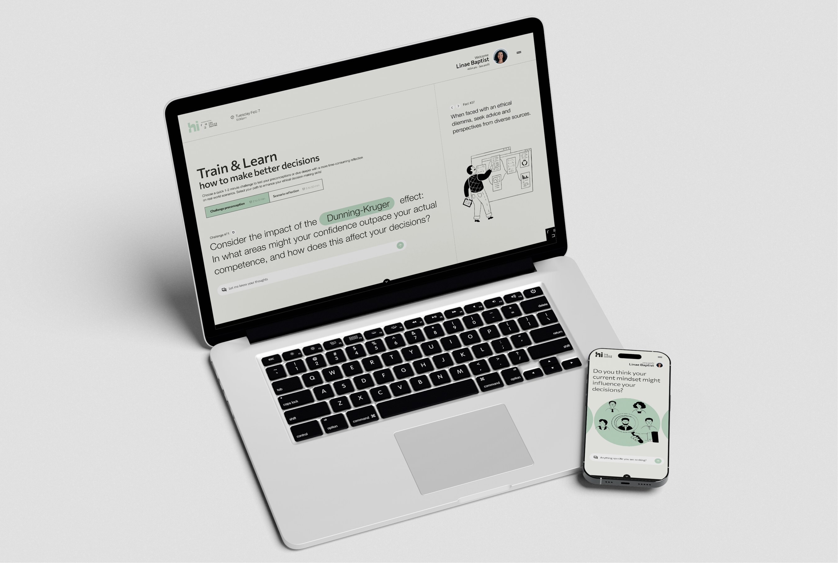 HI AI ethics assistant developed by The Ethics Centre and MPF to support ethical choices in finance and banking. HI AI ethics assistant developed by The Ethics Centre and MPF to support ethical choices in finance and banking.