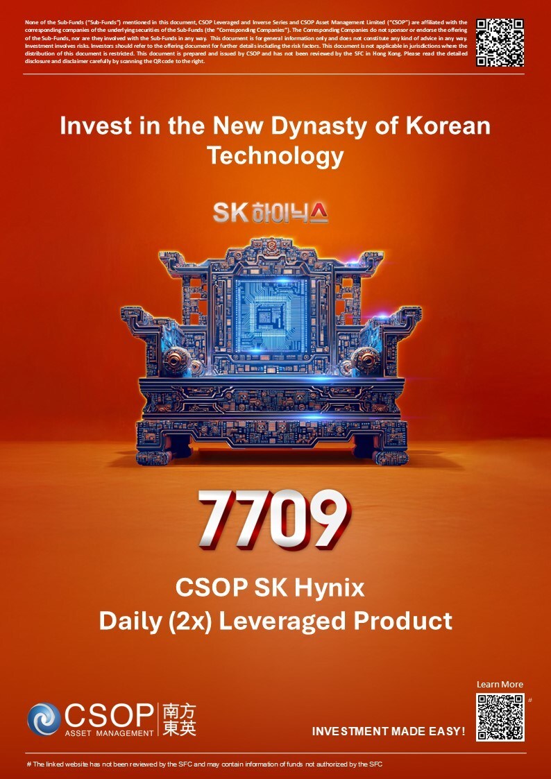 CSOP SK Hynix Daily (2x) Leveraged Product (7709.HK)