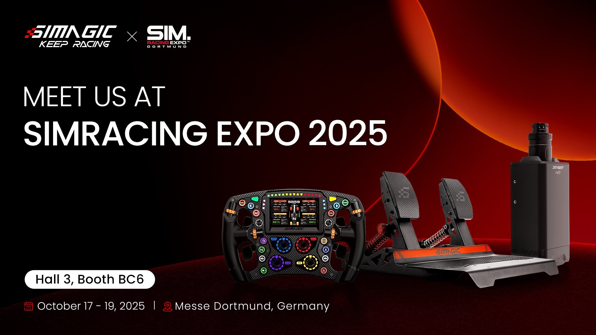 SIMAGIC at SimRacing Expo 2025