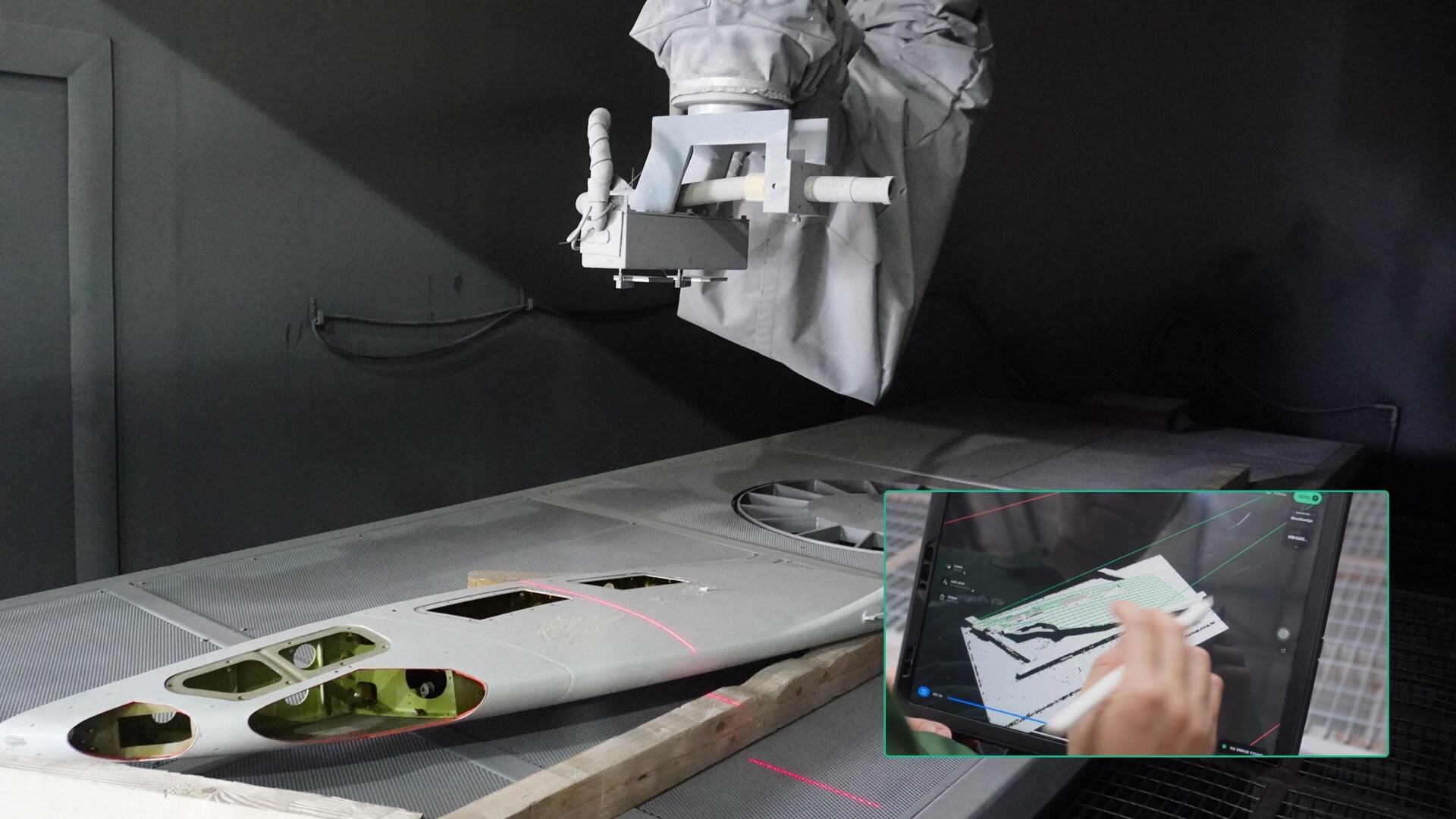 Augmentus in Action: No-Code Robot Programming for Aerospace Surface Treatment.