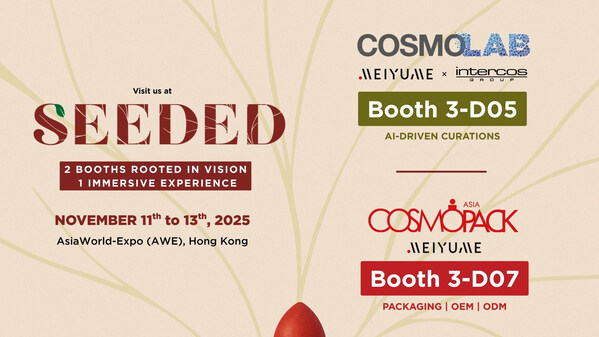 Meiyume at Cosmolab & Cosmopack Asia 2025