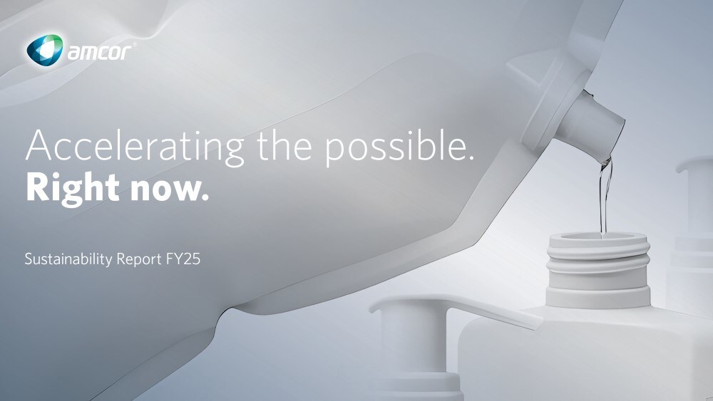 Amcor's FY25 Sustainability Report highlights progress across key areas of its sustainability agenda.