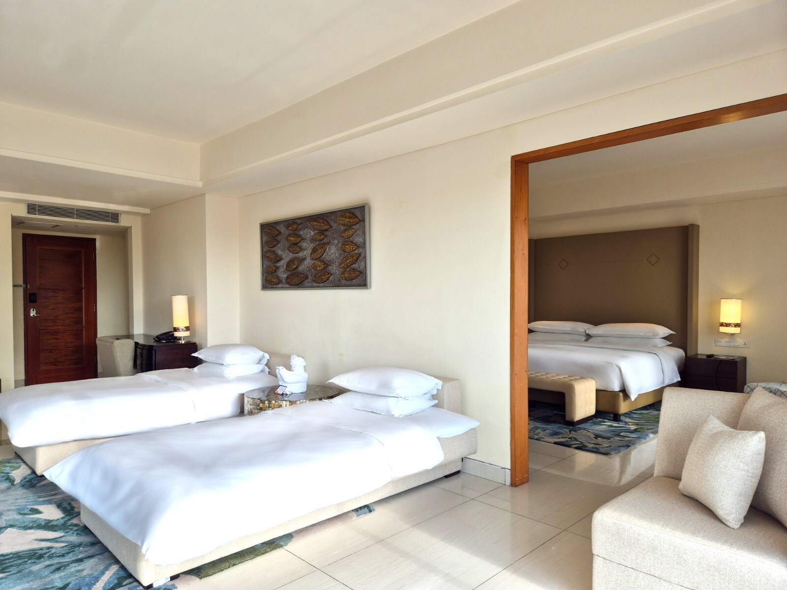 1 Bedroom Larger Family Suite, 1 King, Sofa Bed, Garden View, Garden Level, Terrace (Larger Family Suite) at Sheraton Bali Kuta Resort