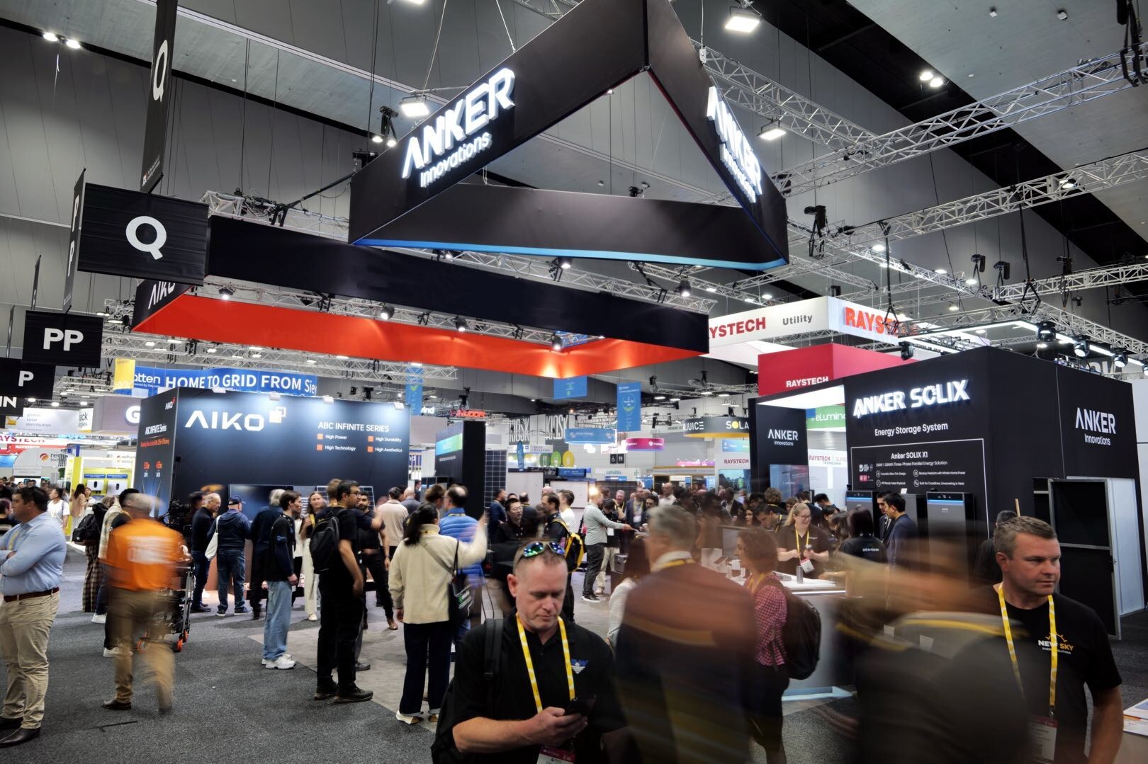 Anker booth draws attention at All Energy Australia