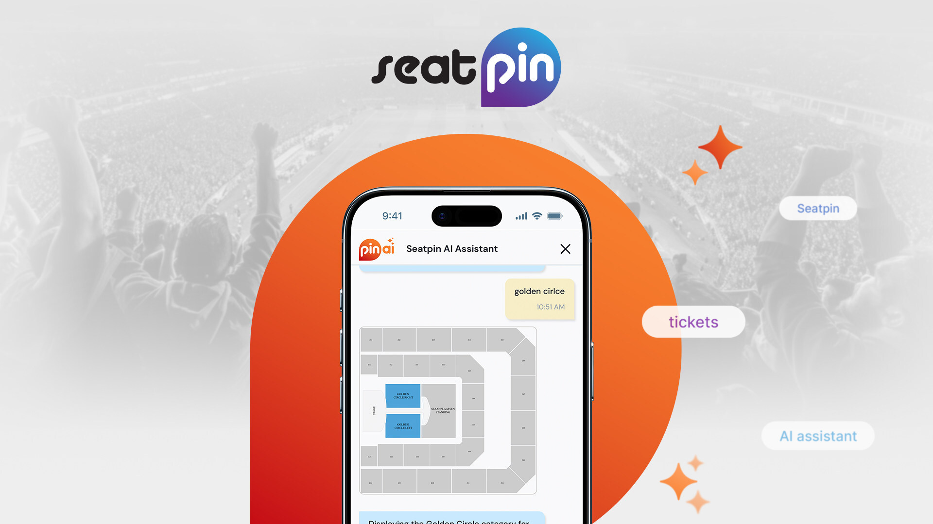 PinAI: The World's First AI-Powered Smart Event Ticket Assistant PinAI: The World's First AI-Powered Smart Event Ticket Assistant