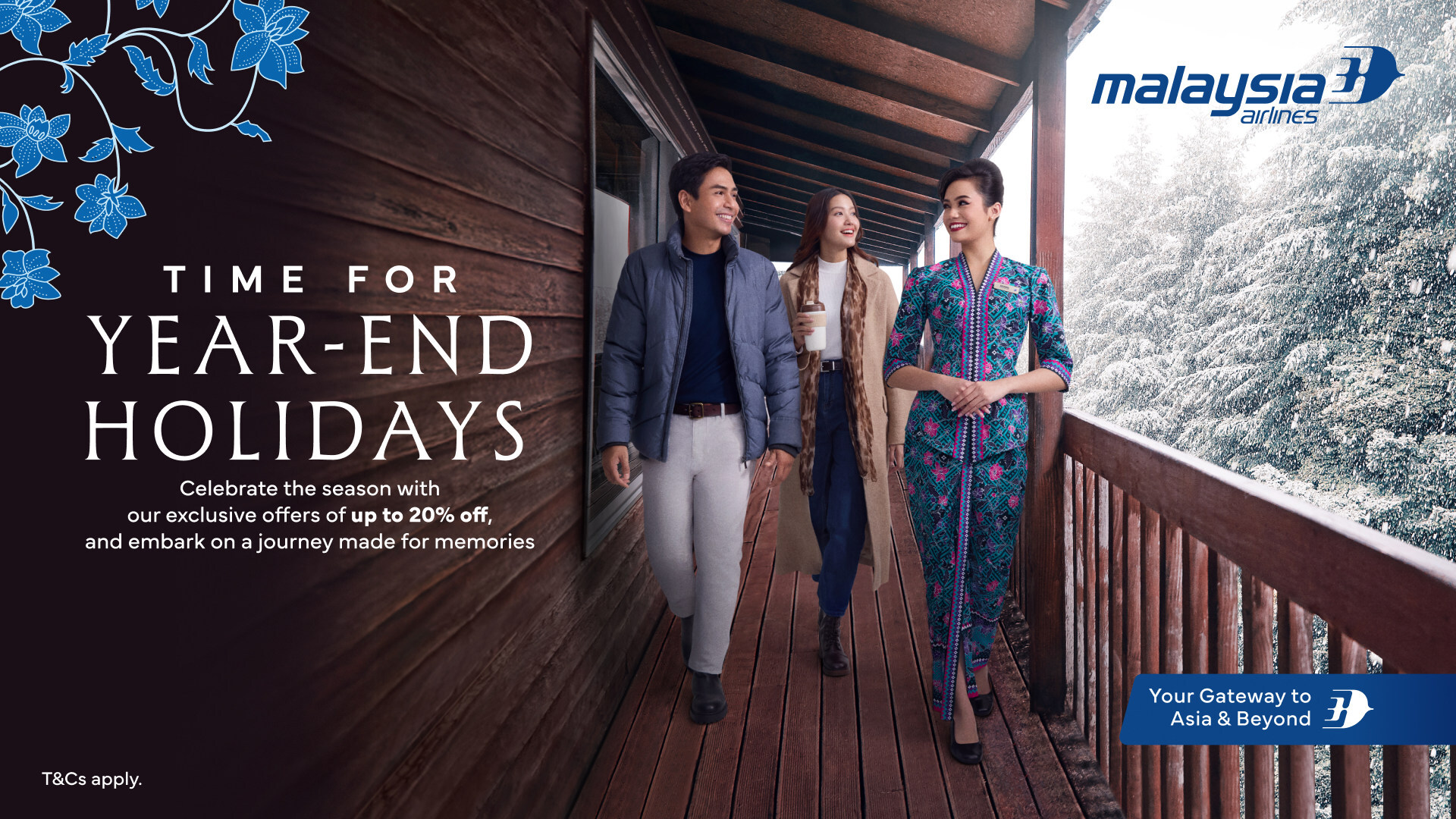 Malaysia Airlines Inspires Travellers to Plan Their Year-End Adventures with the “Time for Malaysia Airlines” Campaign